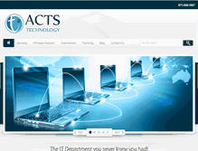 Tablet Screenshot of actstech.us